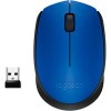 Мышь Logitech M171 Wireless Mouse синий/черный [910-004640]