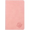 Книжка записная Notebook, 90 x 140 мм, 160 листов, без графления, розовая